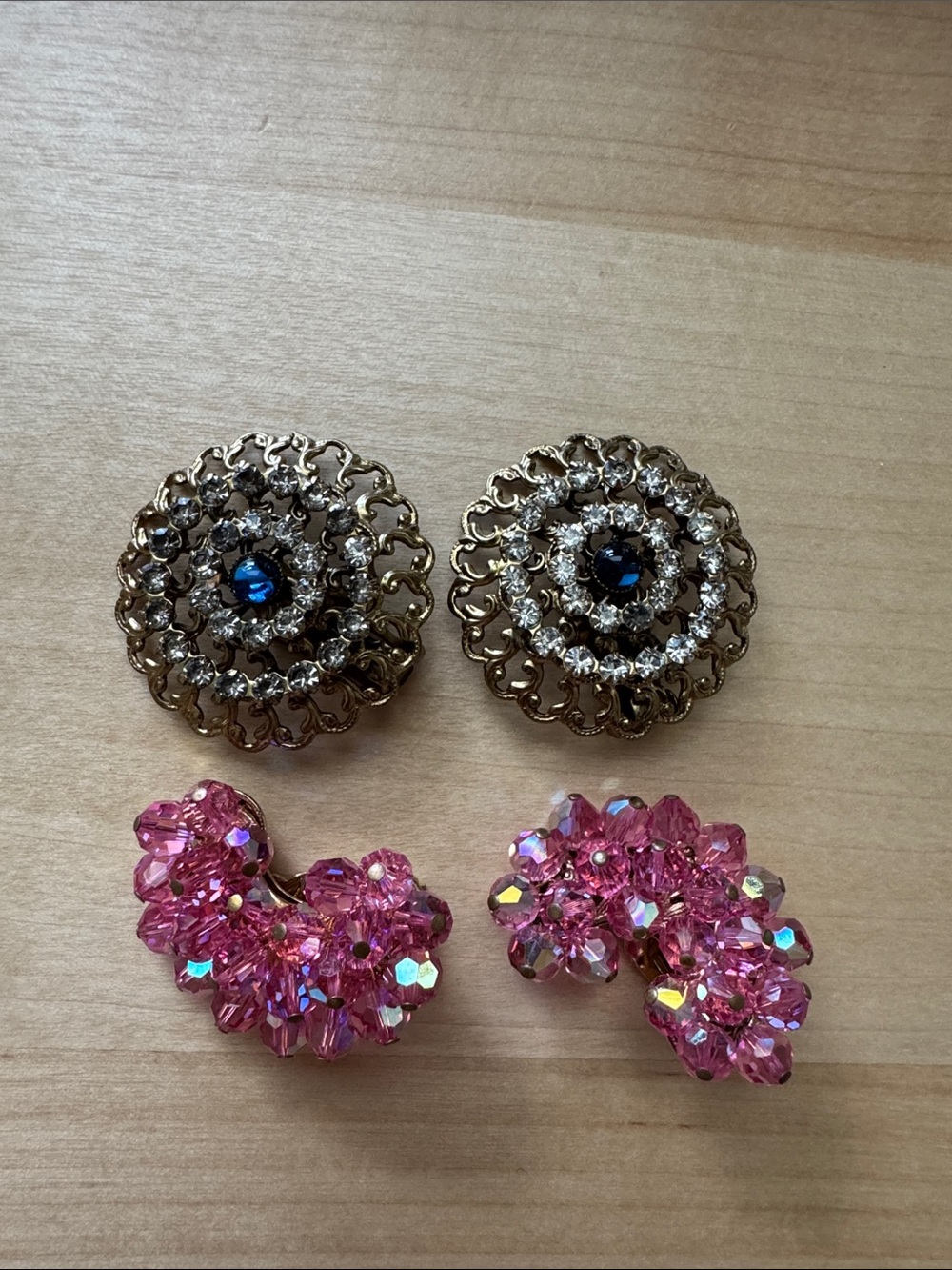 Vintage Alice Caviness clip on earrings